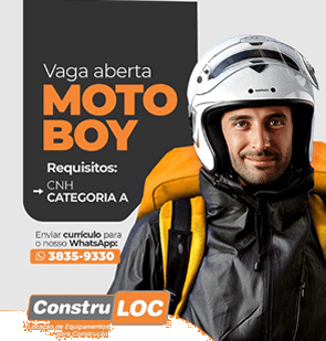 Vaga Aberta Moto Boy